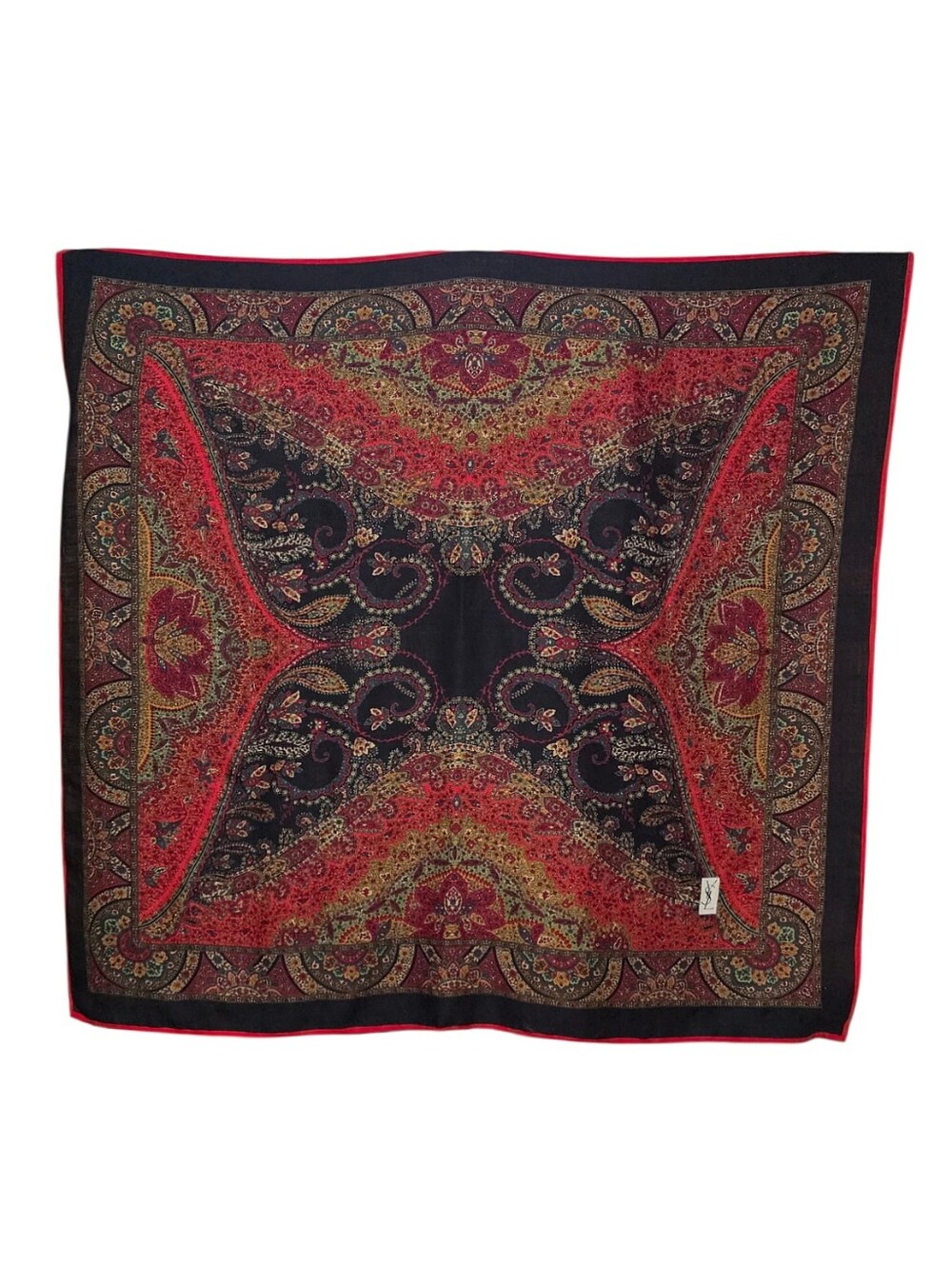 YVES SAINT LAURENT SCARF - Picture 2 of 16